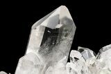 Clear Quartz Crystal Cluster - Brazil #237833-1